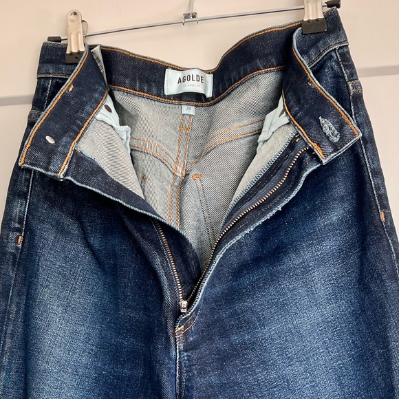 AGOLDE Pinch Waist High Waist Straight Leg Skinny Jean Size 29 - Picture 5 of 8